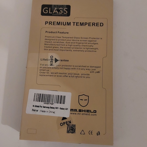 3 pack template glass for Samsung Galaxy A01/Galaxy M01 - Picture 8 of 8